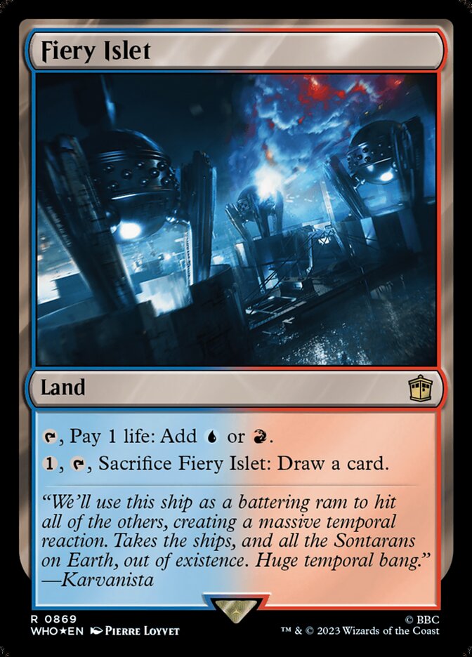 Fiery Islet (Surge Foil)