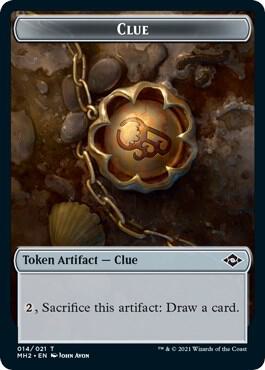 Clue (014) // Crab Double-Sided Token