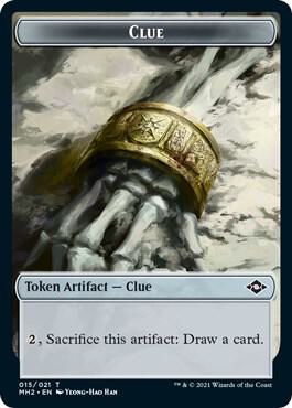 Clue (015) // Zombie Army Double-Sided Token