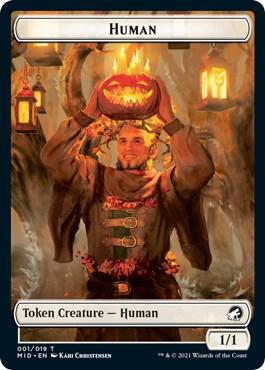 Human // Spider Double-Sided Token