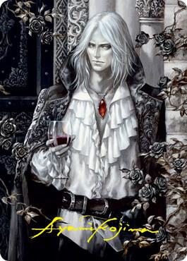 Sorin the Mirthless (2/81) Art Card (Gold-Stamped Signature)