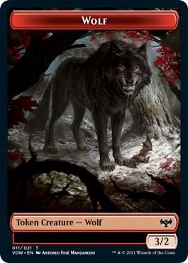 Wolf (011) // Treasure Double-Sided Token