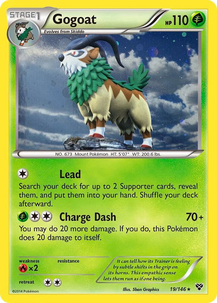 Gogoat - 19/146 (Cosmos Holo)