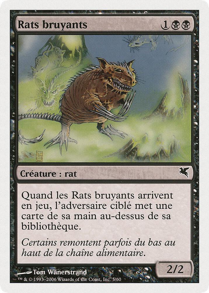 Chittering Rats (French) - "Rats bruyants" (A5)