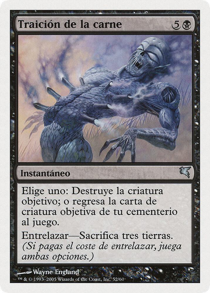 Betrayal of Flesh (Spanish) - "Traicion de la carne"
