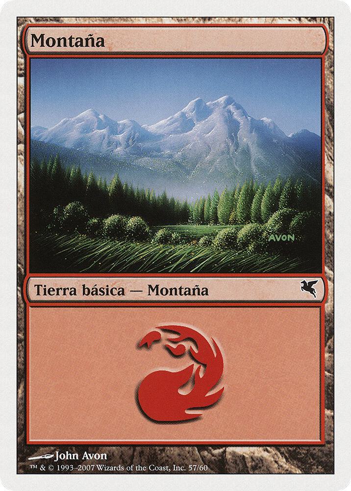 Mountain (Spanish) - "Montana" (I57)