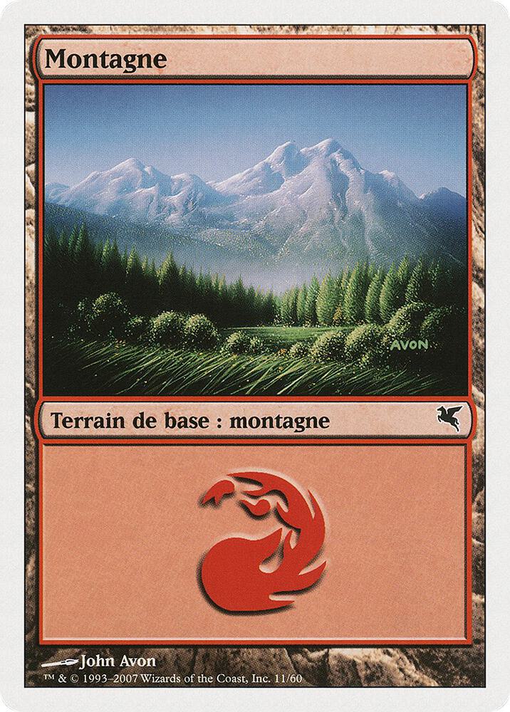 Mountain (French) - "Montagne" (C11)