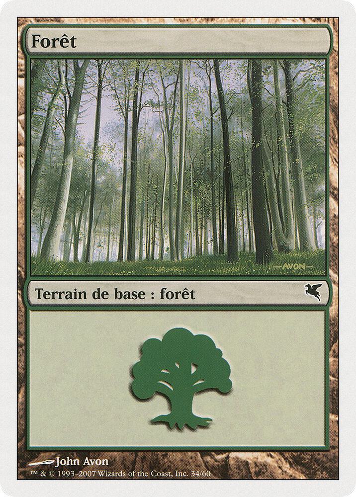 Forest (French) - "Foret" (B34)