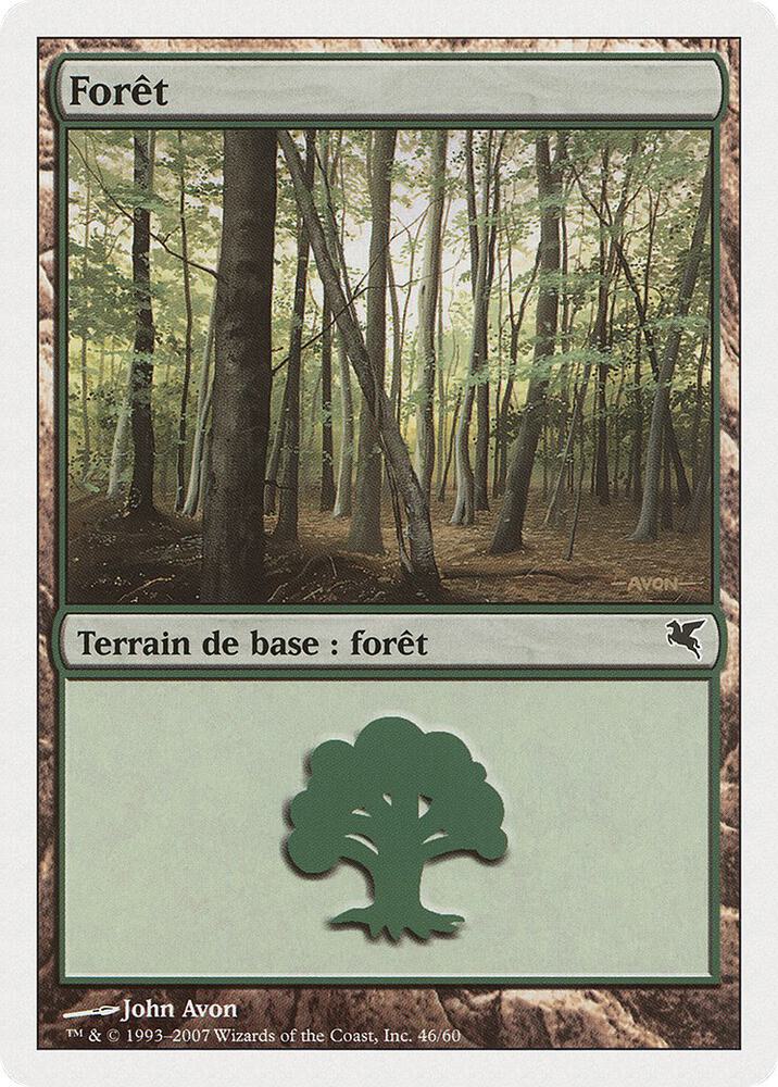 Forest (French) - "Foret" (J46)