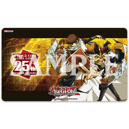 Yu-Gi-Oh!: Yugi & Kaiba Quarter Century Playmat- Playmat