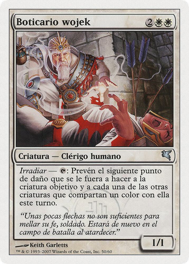 Wojek Apothecary (Spanish) - "Boticario wojek"