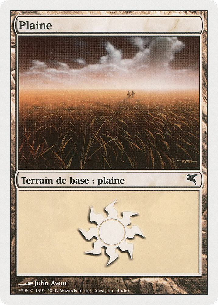 Plains (French) - "Plaine" (C45)