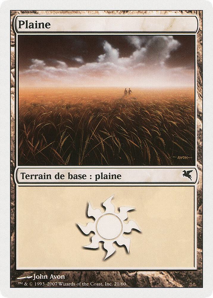 Plains (French) - "Plaine" (C21)