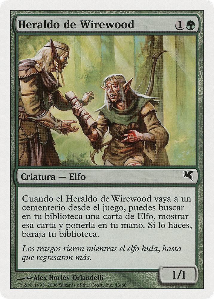 Wirewood Herald (Spanish) - "Heraldo de Wirewood"