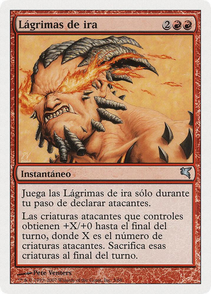 Tears of Rage (Spanish) - "Lagrimas de ira"