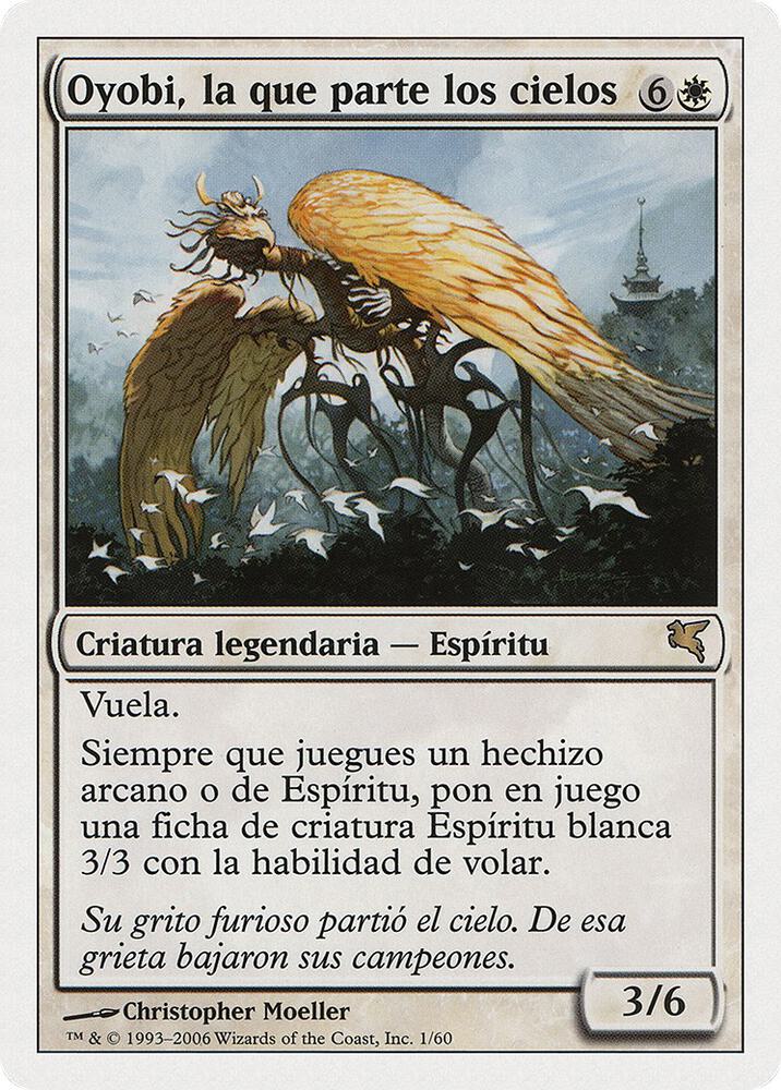 Oyobi, Who Split the Heavens (Spanish) - "Oyobi, la que parte los cielos"