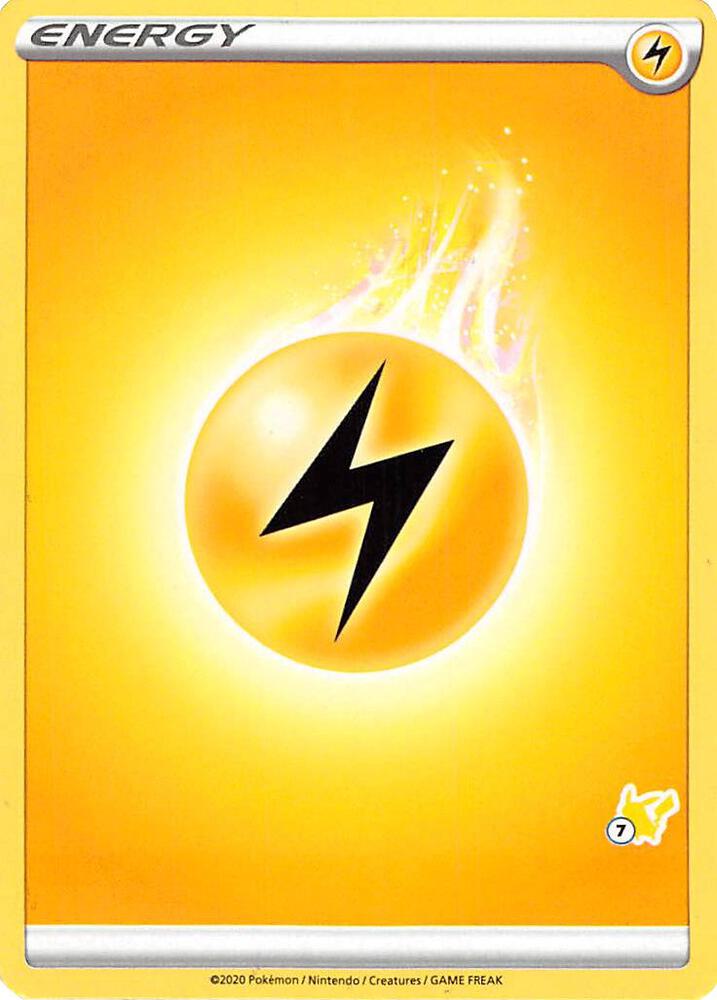 Lightning Energy (#7 Pikachu Stamped)