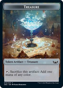 Treasure (013) // Rogue Double-Sided Token