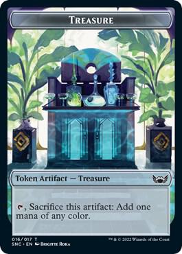 Treasure (016) // Rhino Warrior Double-Sided Token