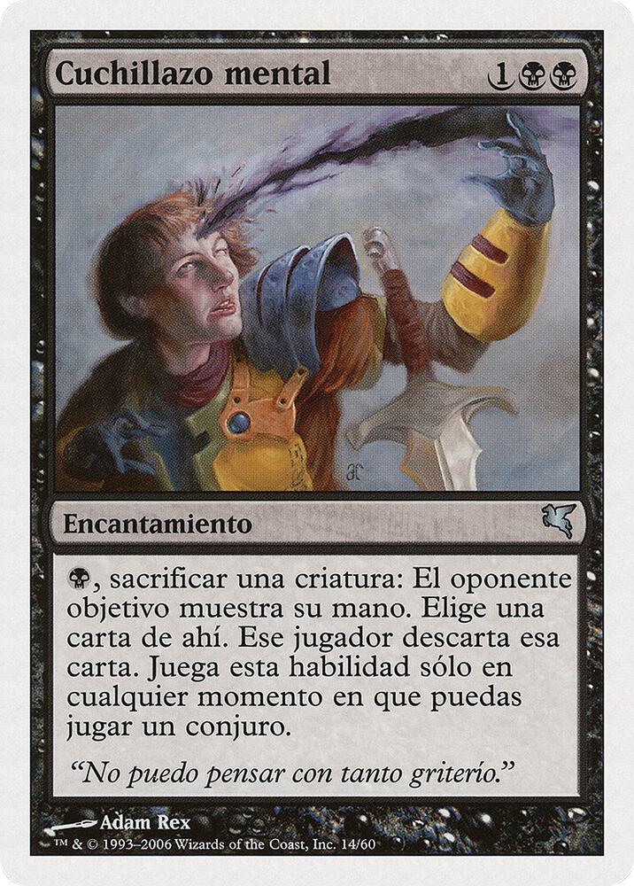 Mind Slash (Spanish) - "Cuchillazo mental"