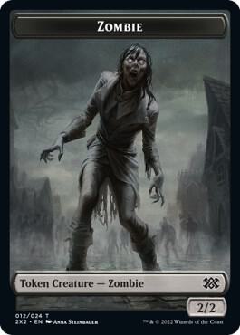 Zombie // Soldier Double-Sided Token