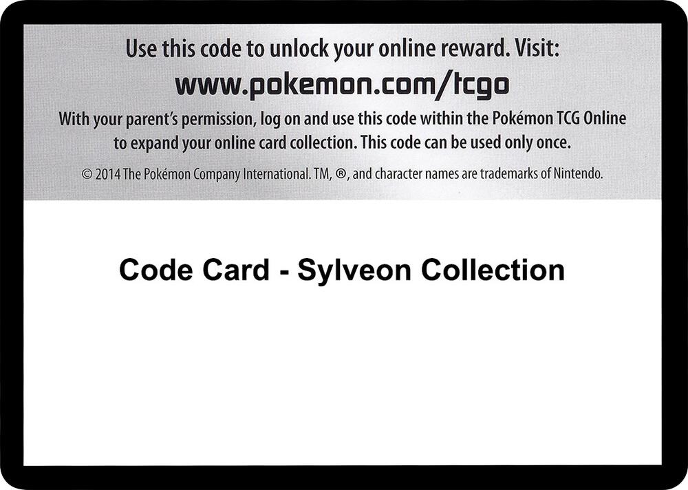 Code Card - Sylveon Collection