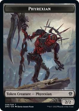 Phyrexian // Stangg Twin Double-Sided Token