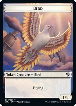 Bird (002) // Stangg Twin Double-Sided Token