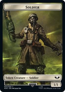 Soldier (004) // Arco-Flagellant Double-Sided Token (Surge Foil)