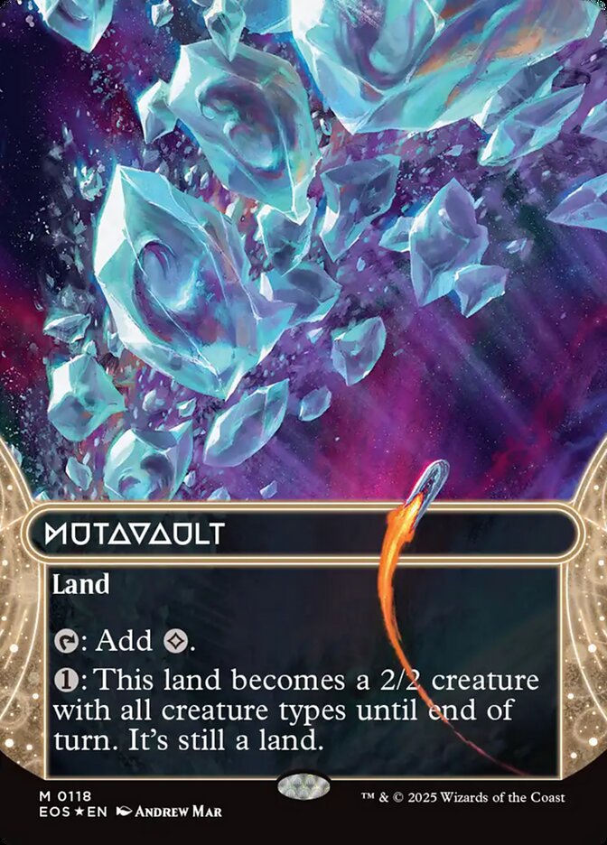 Mutavault (0118) (Borderless) (Galaxy Foil)