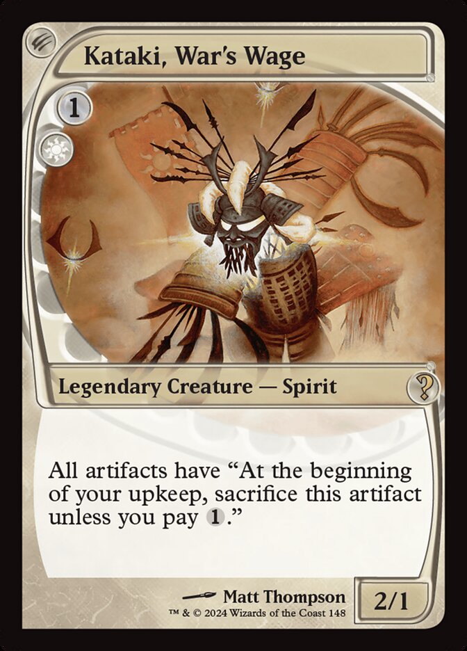 Kataki, War's Wage (Future Sight)