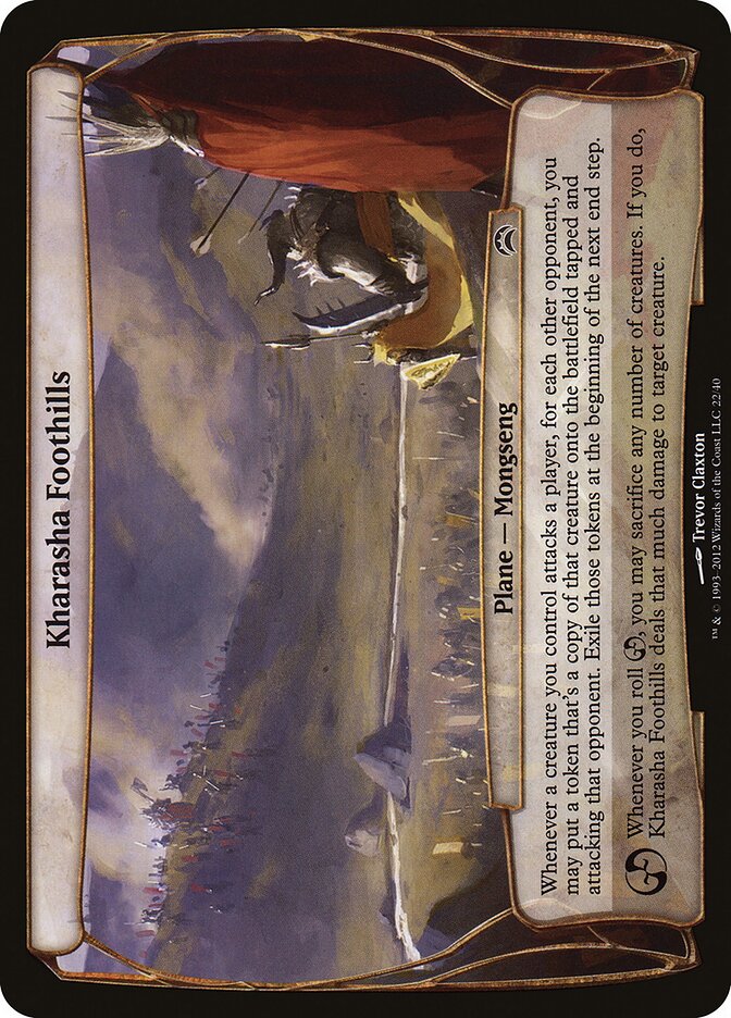 Kharasha Foothills (Planechase 2012)