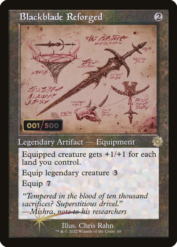 Blackblade Reforged (Schematic) (Serial Numbered)