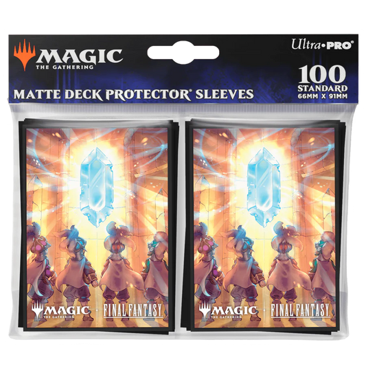 Ultra Pro: Commander V2-Magic: The Gathering®—FINAL FANTASY™ The Crystal’s Chosen 100ct DECK PROTECTOR® Sleeves