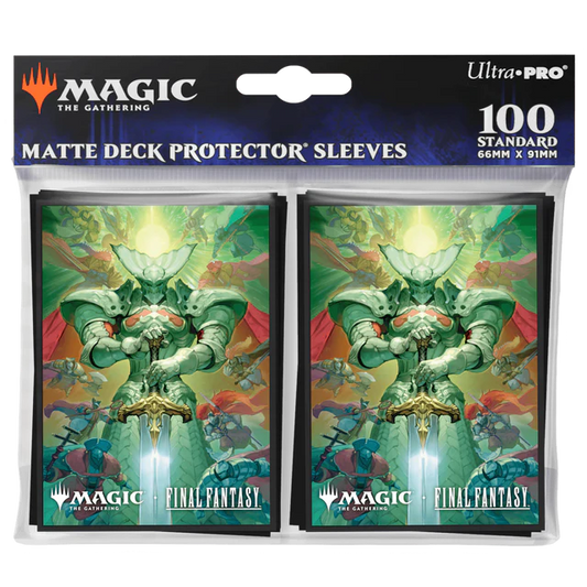 Ultra Pro: Commander V5-Magic: The Gathering®—FINAL FANTASY™ Summon: Knights of Round 100ct DECK PROTECTOR® Sleeves