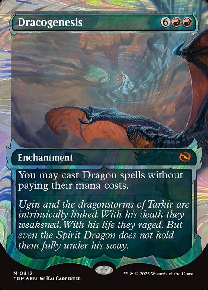 Dracogenesis (0412) (Showcase) (Halo Foil)