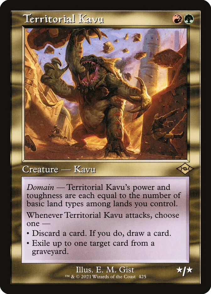 Territorial Kavu (Retro Frame)