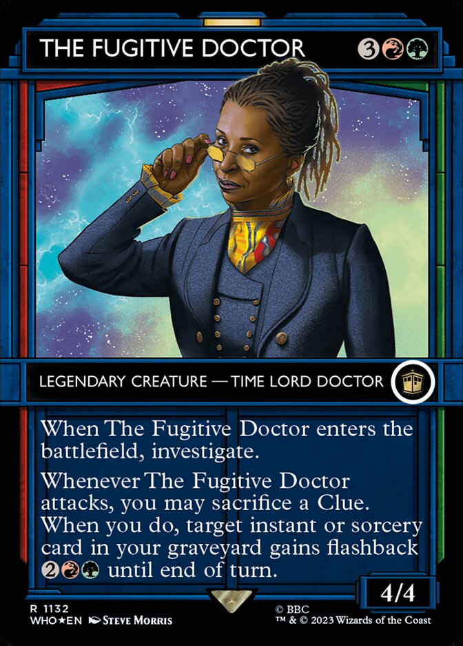The Fugitive Doctor (Showcase) (Surge Foil)