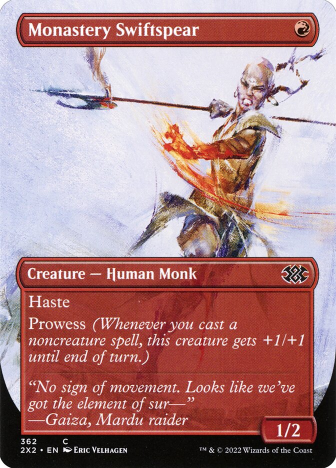 Monastery Swiftspear (Borderless)