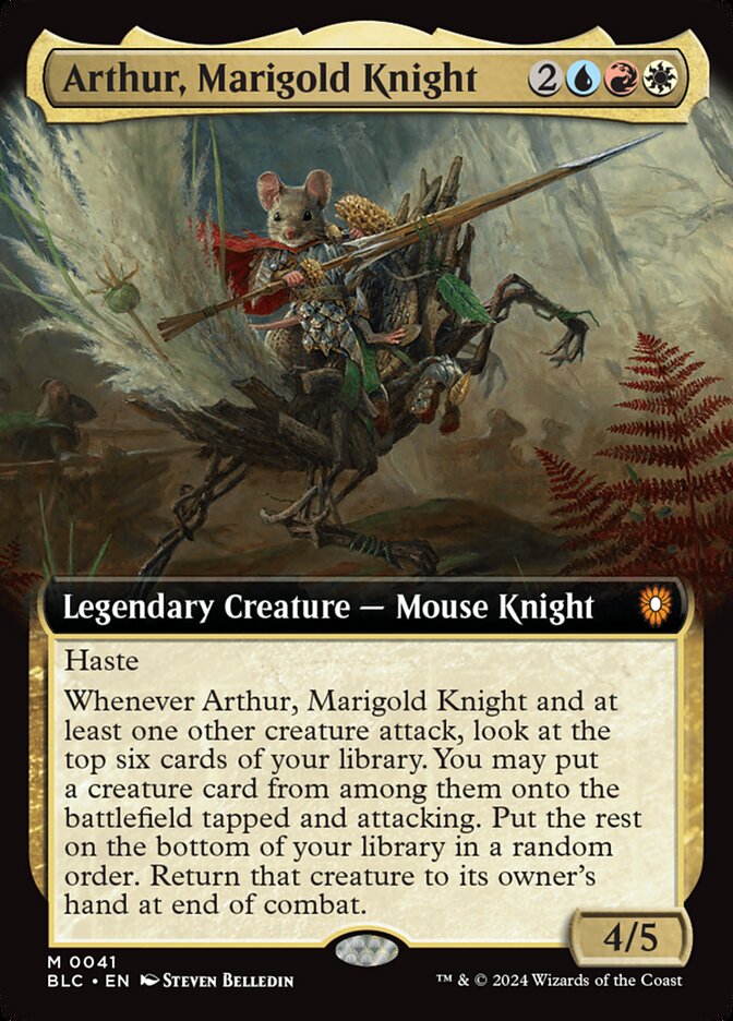 Arthur, Marigold Knight (Extended Art)