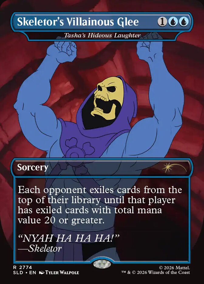 Skeletor's Villainous Glee - Tasha's Hideous Laughter