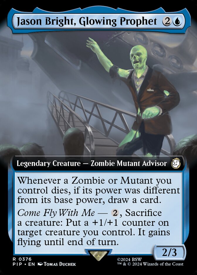 Jason Bright, Glowing Prophet (Extended Art)