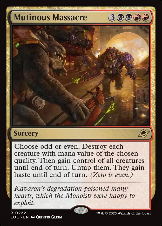 Mutinous Massacre