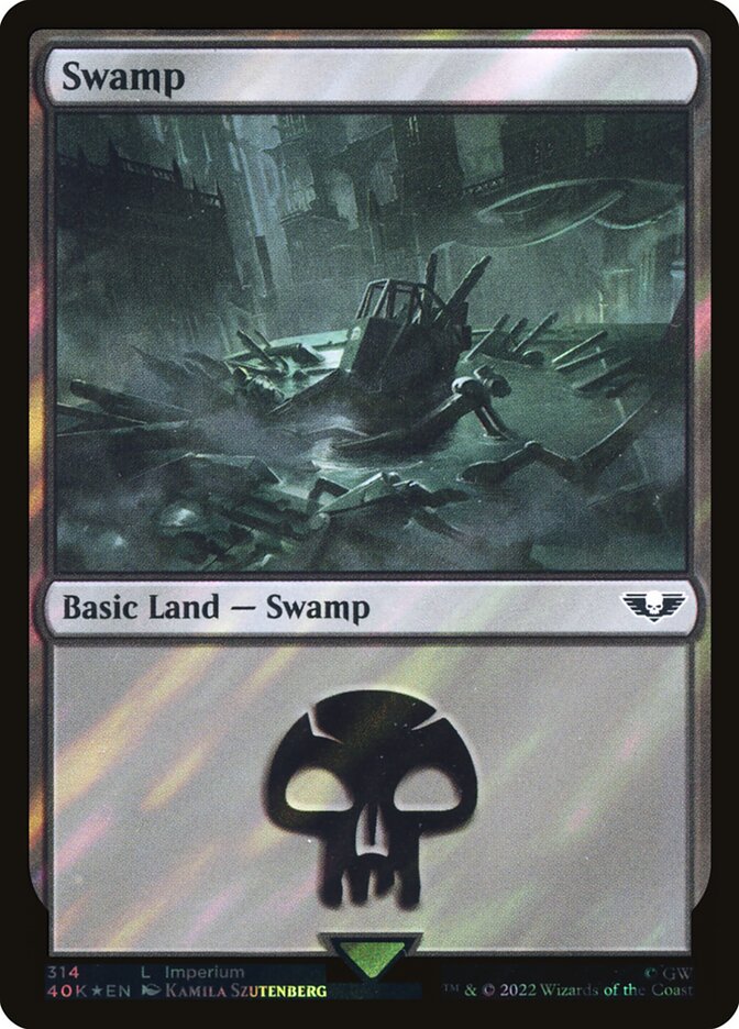 Swamp (314) (Surge Foil)