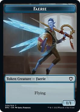 Faerie // Powerstone Double-Sided Token