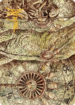 Phyrexian Processor Art Card (Gold-Stamped Signature)
