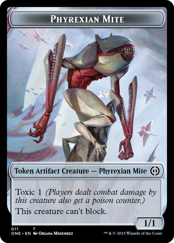 Phyrexian Mite // Phyrexian Insect Double-Sided Token