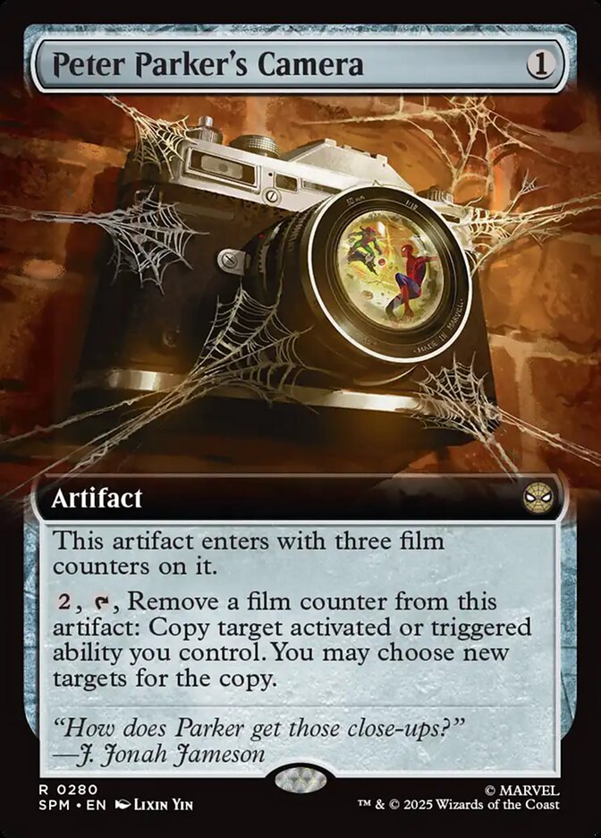 Peter Parker's Camera (Extended Art)