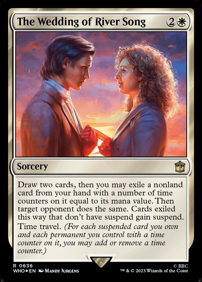 The Wedding of River Song (Surge Foil)
