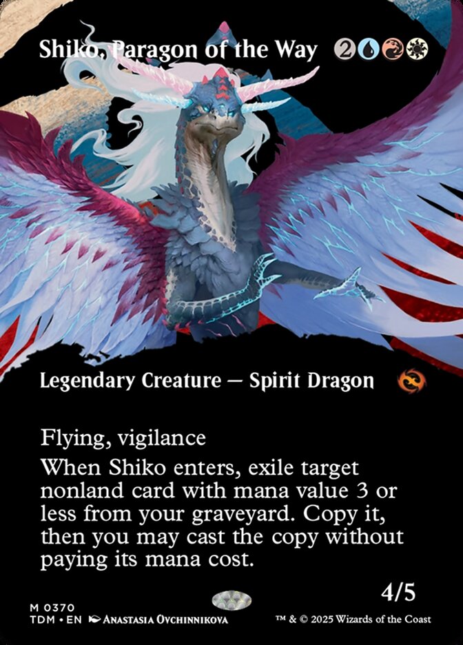 Shiko, Paragon of the Way (Borderless)
